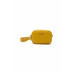 Geanta crossbody de piele ecologica cu bareta cu model logo imagine