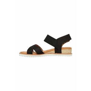 Sandale cu talpa wedge si inchidere velcro imagine