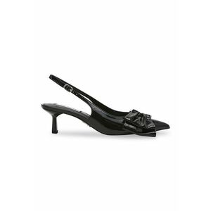 Pantofi slingback cu toc kitten imagine