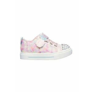 Pantofi sport de piele ecologica cu model grafic imagine