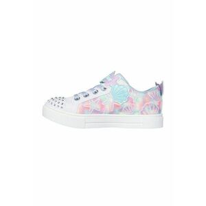 Pantofi sport de piele ecologica cu model grafic imagine