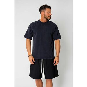Tricou Oversized Ripped Black 16084 imagine