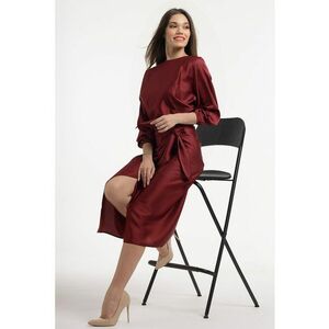 Rochie petrecuta cu slit frontal imagine