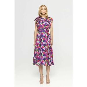 Rochie cu model si volane imagine