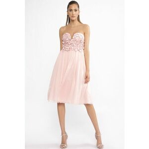 Rochie fara maneci cu paiete si strasuri imagine