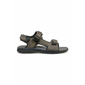 Sandale de piele ecologica si material textil cu velcro imagine