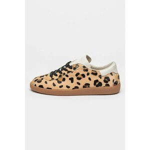 Pantofi sport de piele cu animal print imagine