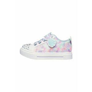 Pantofi sport de piele ecologica cu model grafic imagine