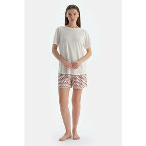 Set de pantaloni scurti de pijama din modal si bumbac - 2 perechi imagine