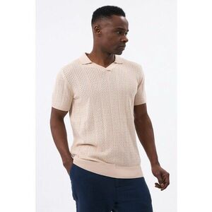 Tricou polo din amestec de bumbac imagine