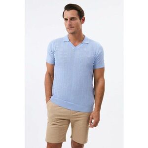 Tricou polo din amestec de bumbac imagine