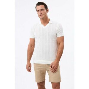 Tricou polo din amestec de bumbac imagine