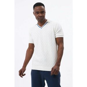 Tricou polo din amestec de bumbac imagine