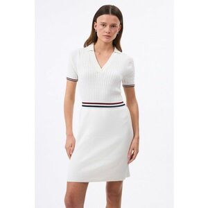 Rochie scurta din amestec de bumbac imagine