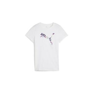 Tricou pentru Femei - graphics floral cat logo tee - 685081-02 - 2XS INTL - Alb imagine