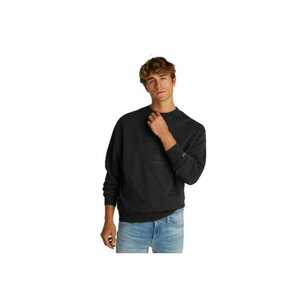 Bluza pentru Barbati - tjm rlx varsity tonalcrew - DM0DM20827-BDS - Negru imagine