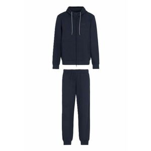 Trening pentru Barbati - m t-suit hoodie fz ch br - 7M000243-AF10377-UB102 - Albastru imagine