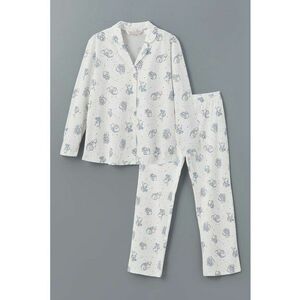 Pijama cu imprimeu si nasturi imagine