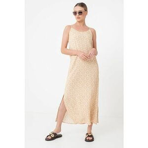 Rochie maxi cu model cu animal print imagine