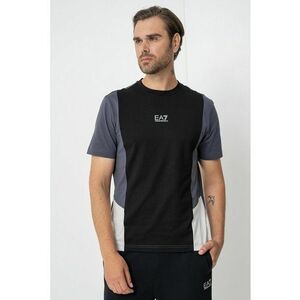 Tricou cu design colorblock - pentru fitness imagine