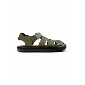 Sandale de piele cu bareta velcro imagine