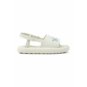 Sandale de piele cu imprimeu floral imagine