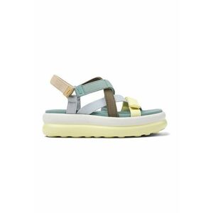 Sandale flatform din material textil imagine