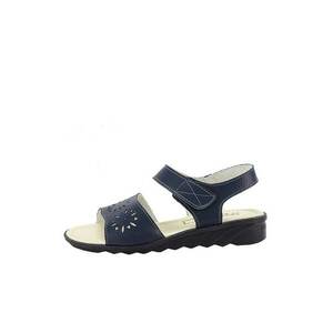 Sandale bleumarin din piele naturala Catis M5 399 imagine
