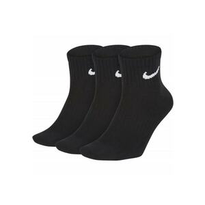 Set 3 perechi sosete Everyday Lightweight Training Ankle - negru. imagine