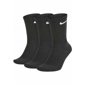 Set 3 perechi sosete Everyday Cushioned Crew - Negru imagine