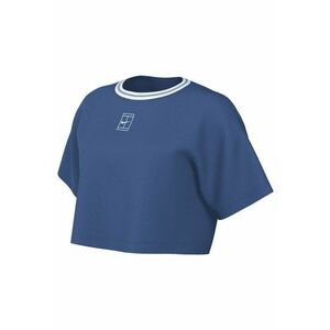 Tricou pentru Femei - w nk df hertage ss crop tee - HJ3640-402 - S INTL - Albastru imagine