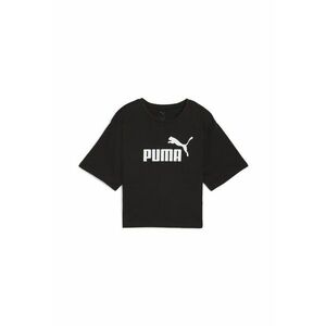 Tricou pentru Femei - ess cropped no 1 logo relaxed tee - 684972-01 - 2XS INTL - Negru imagine