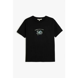 Tricou de bumbac cu imprimeu imagine