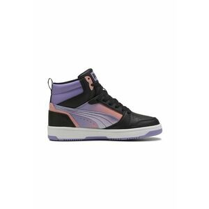 Pantofi sport pentru Baieti - rebound v6 mid blurry dreams jr - 400586-02 - Negru imagine