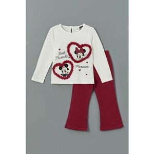 Set de bluza cu Minnie&Mickey Mouse si pantaloni evazati imagine