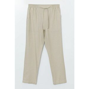 Pantaloni de trening cu model uni si talie elastica imagine