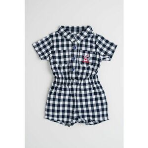 Set de body cu model gingham si pantaloni scurti imagine