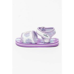 Sandale cu velcro si imprimeu Frozen imagine
