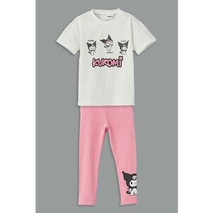 Set de colanti si tricou cu imprimeu - 2 Piese imagine