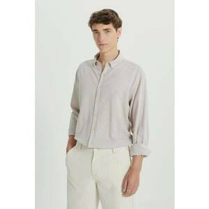 Camasa relaxed-fit din amestec de in imagine