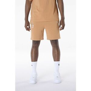 Pantaloni de trening scurti cu snur si monograma brodata imagine