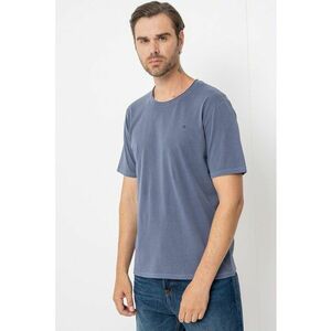 Tricou din bumbac cu model uni Rydes imagine
