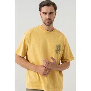 Tricou din bumbac cu imprimeu discret imagine