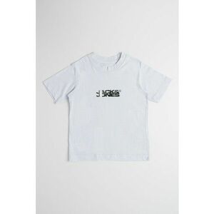 Tricou cu imprimeu logo discret imagine