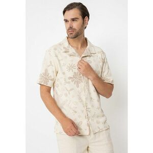 Camasa relaxed fit din jerseu cu model grafic Baggio imagine