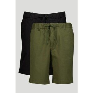 Set de pantaloni cu model uni si buzunare laterale - 2 perechi imagine