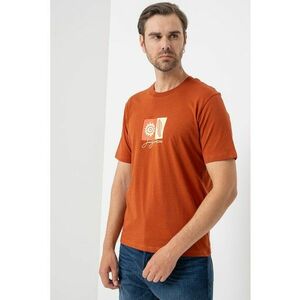 Tricou regular fit cu imprimeu discret imagine