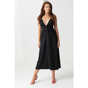 Rochie midi cu decupaj pe partea din spate imagine
