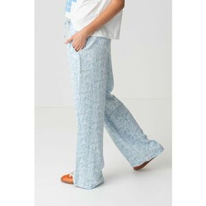 Pantaloni din lyocell cu croiala ampla imagine