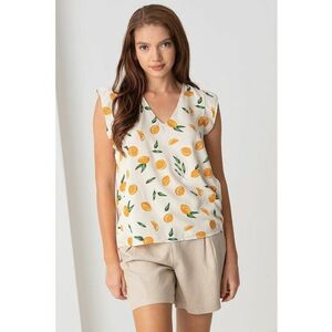 Bluza cu model si decolteu in V imagine